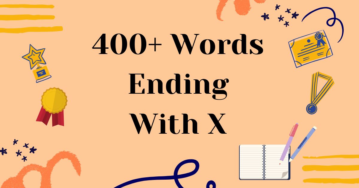 words-ending-with-x