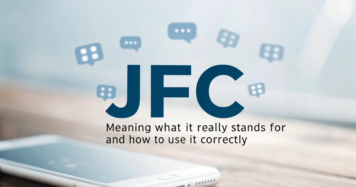 jfc-meaning