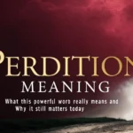 perdition-meaning